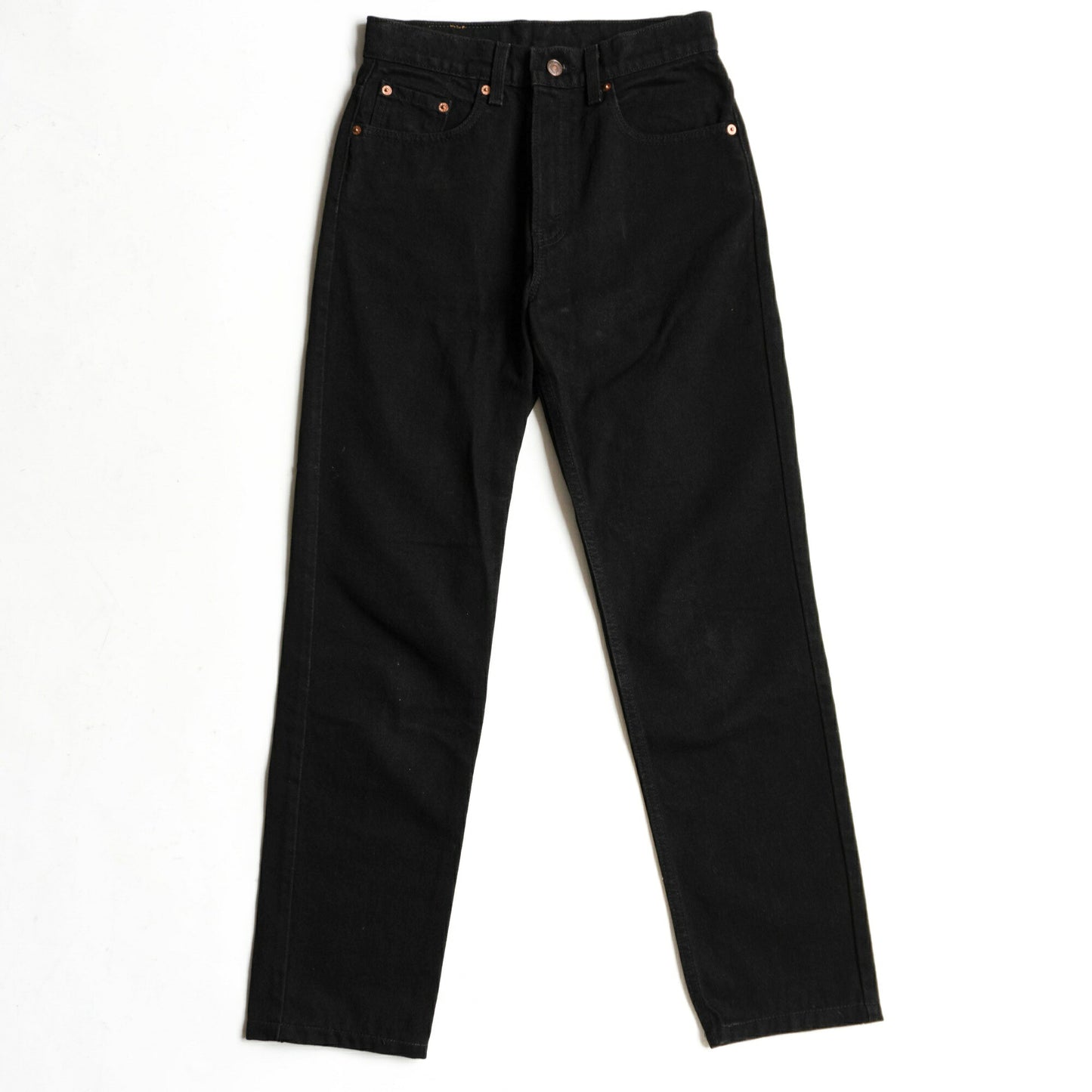 wss LEVI'S 506 Garment Dyed Black Denim USA Made Size M