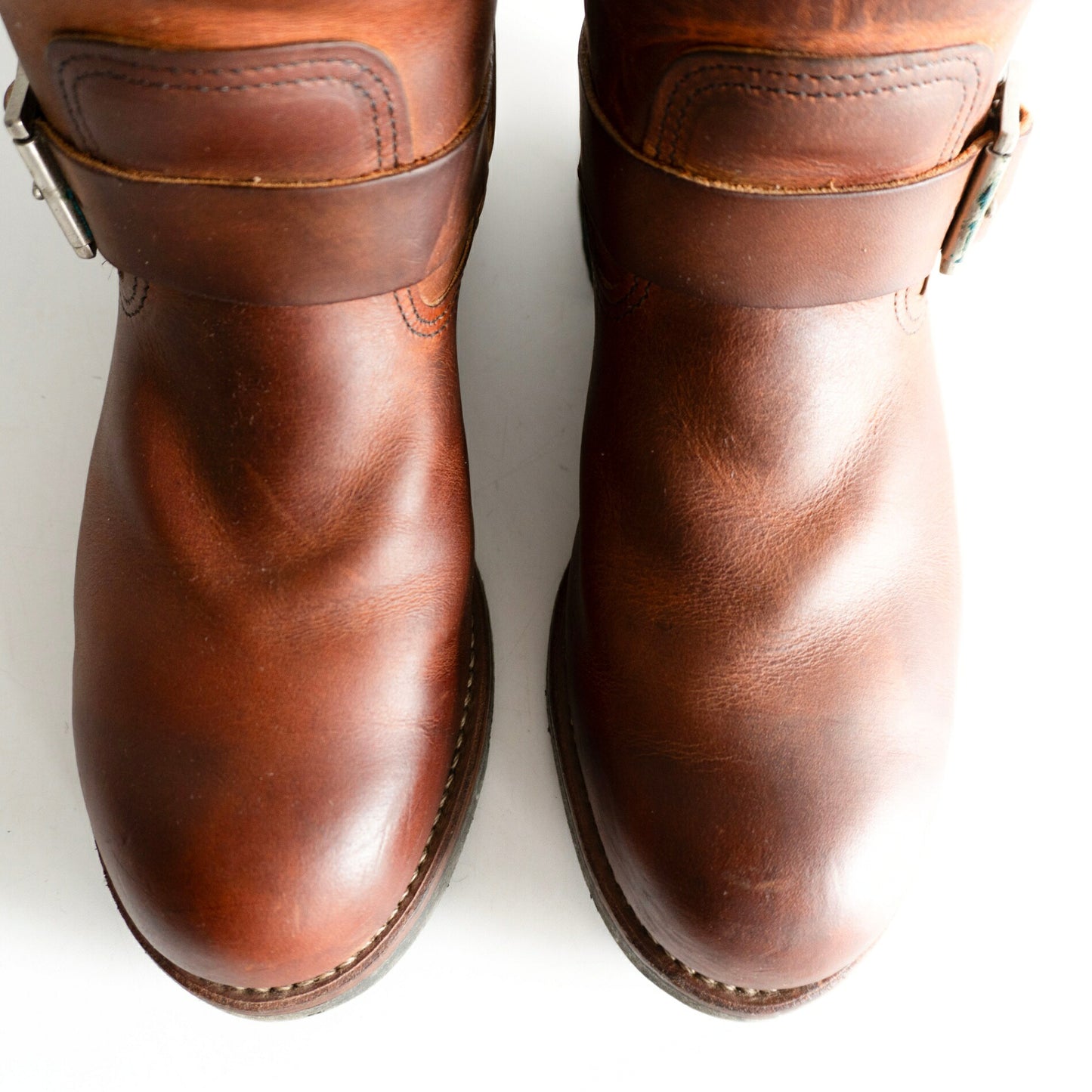 REDWING 2972 Copper Rough & Tough Engineer Boots Size 9