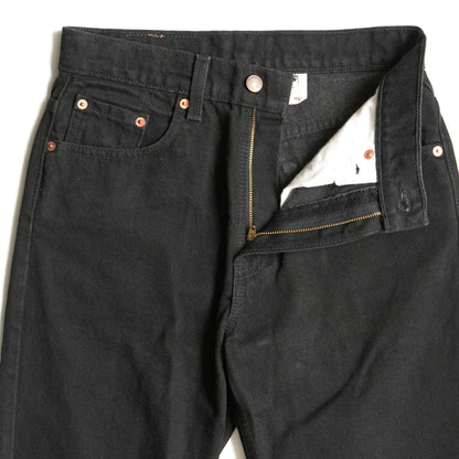 wss LEVI'S 506 Garment Dyed Black Denim USA Made Size M