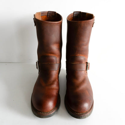 REDWING 2972 Copper Rough & Tough Engineer Boots Size 9