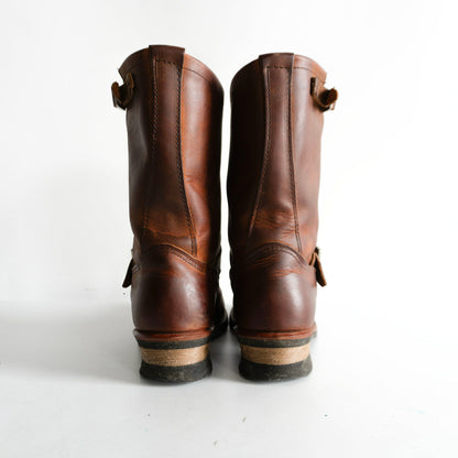 REDWING 2972 Copper Rough & Tough Engineer Boots Size 9