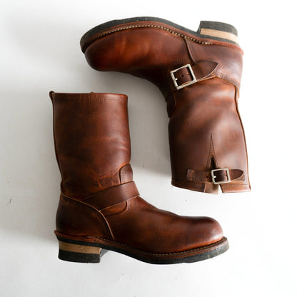 REDWING 2972 Copper Rough & Tough Engineer Boots Size 9