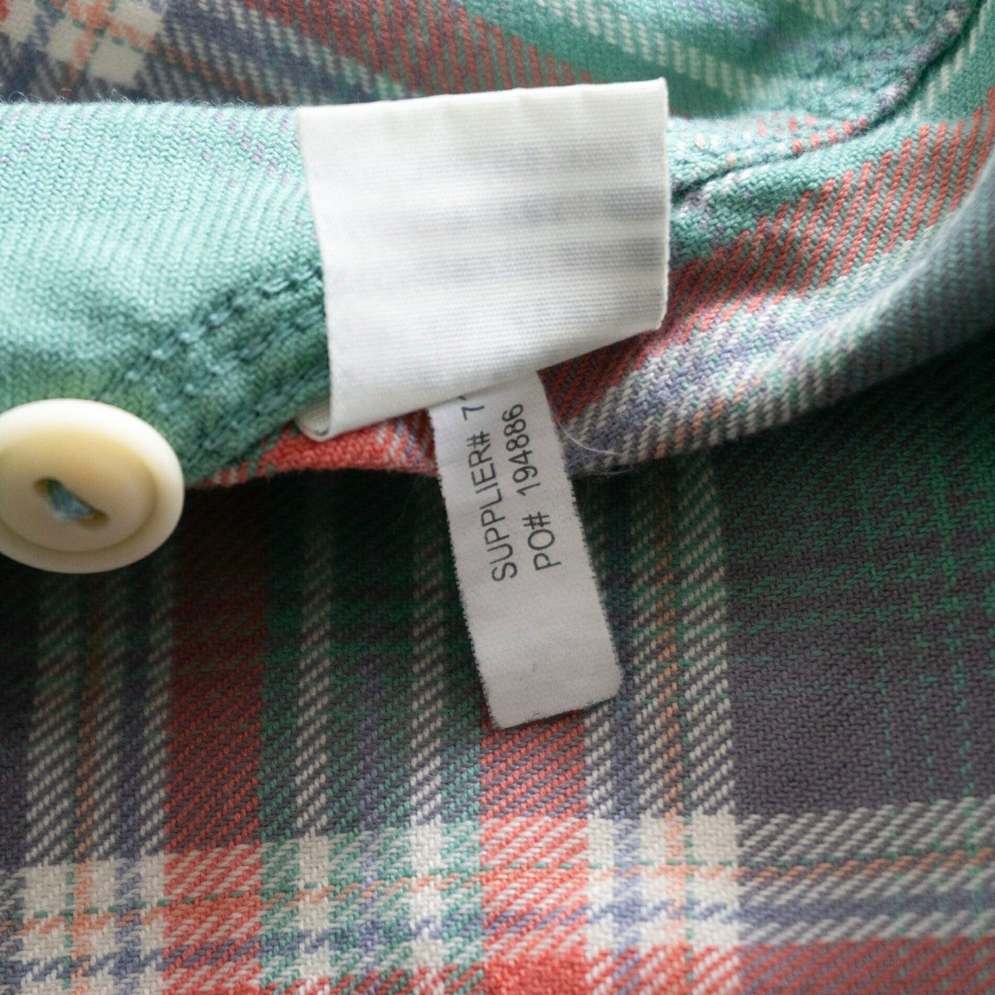 RRL Washed Flannel Shirt Size M