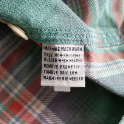 RRL Washed Flannel Shirt Size M