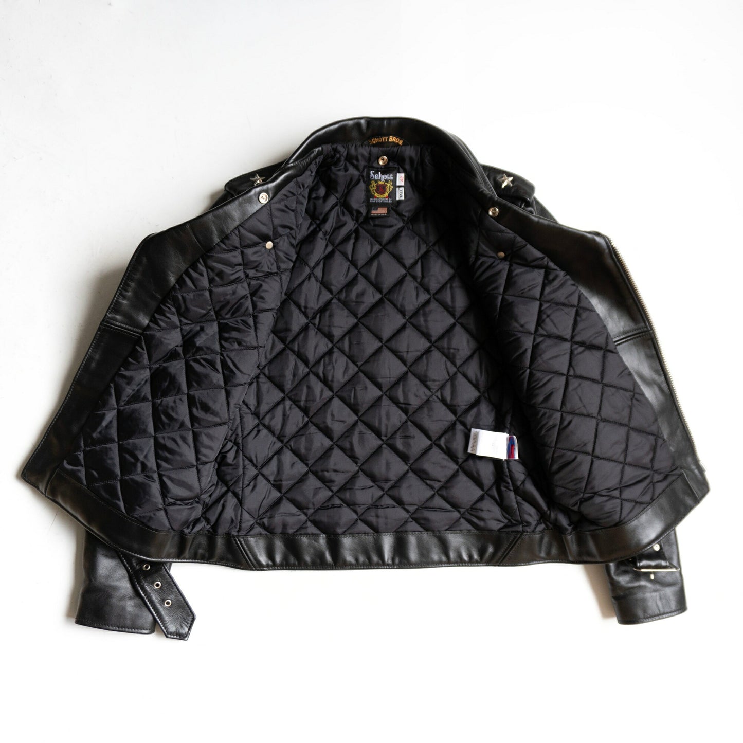 SCHOTT 613UST One Star Double Rider Jacket Size 42
