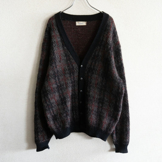 Vintage 60s THANE Mohair Cardigan Size L