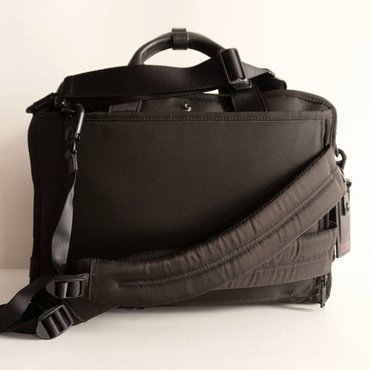 TUMI ALPHA3 3-Way Ballistic Nylon Business Bag Size ONE SIZE