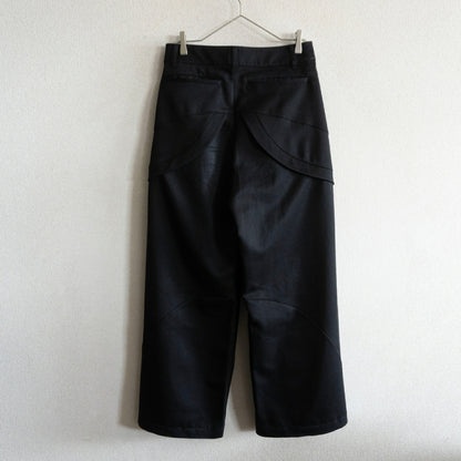 AVALONE Wide Black Trousers P-SF24 Size 2