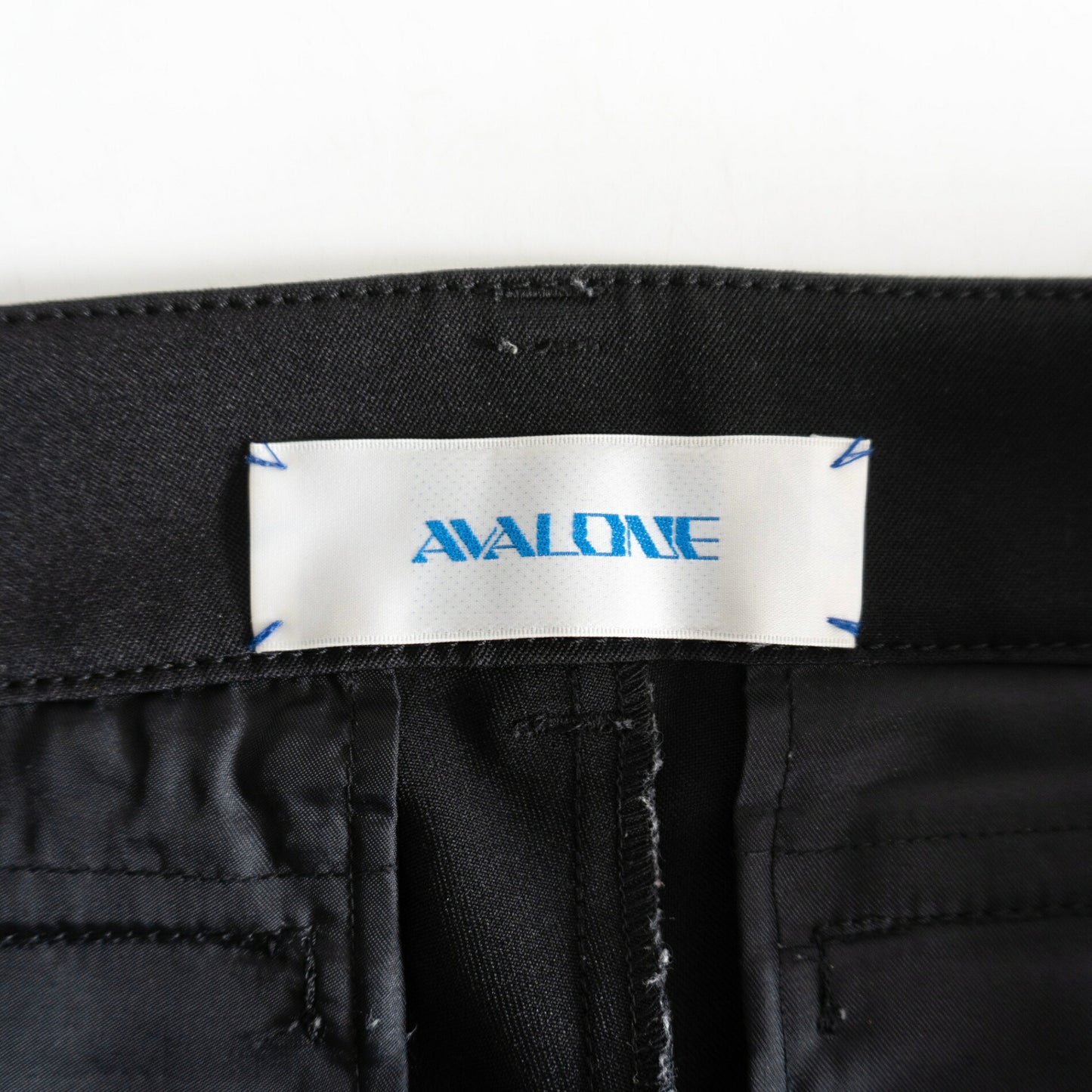 AVALONE Wide Black Trousers P-SF24 Size 2