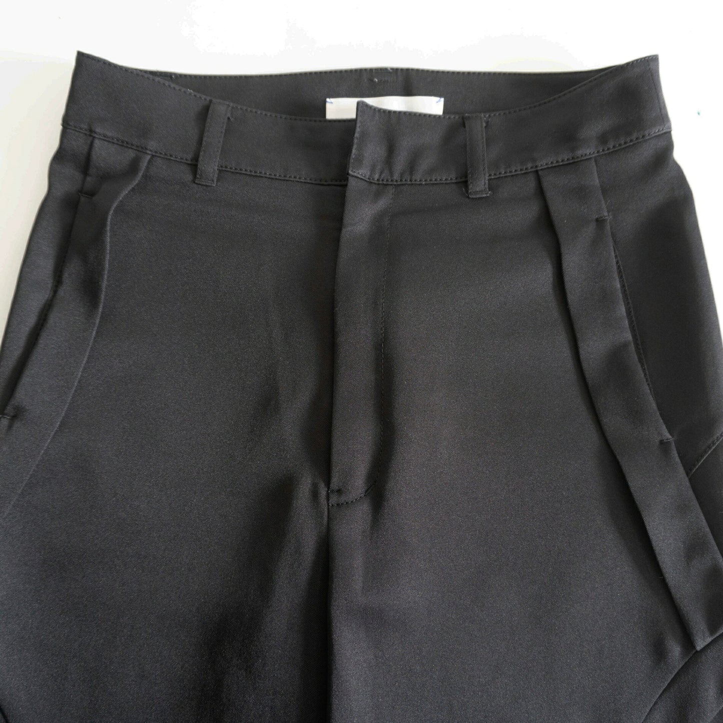 AVALONE Wide Black Trousers P-SF24 Size 2