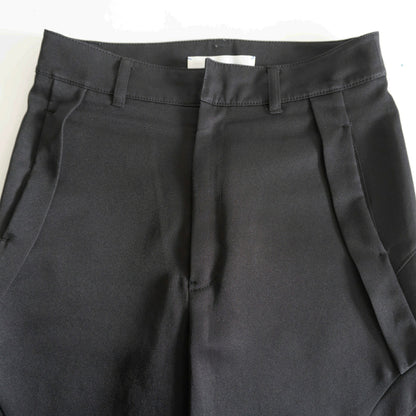 AVALONE Wide Black Trousers P-SF24 Size 2