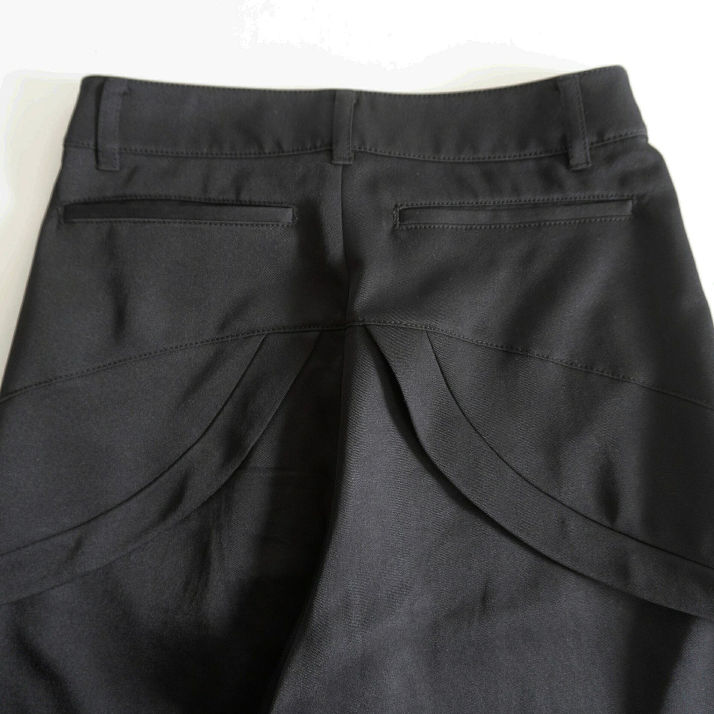 AVALONE Wide Black Trousers P-SF24 Size 2