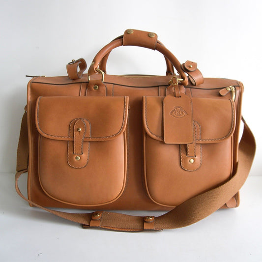GHURKA THE EXPRESS NO.2 All Leather Duffle Bag Size ONE SIZE