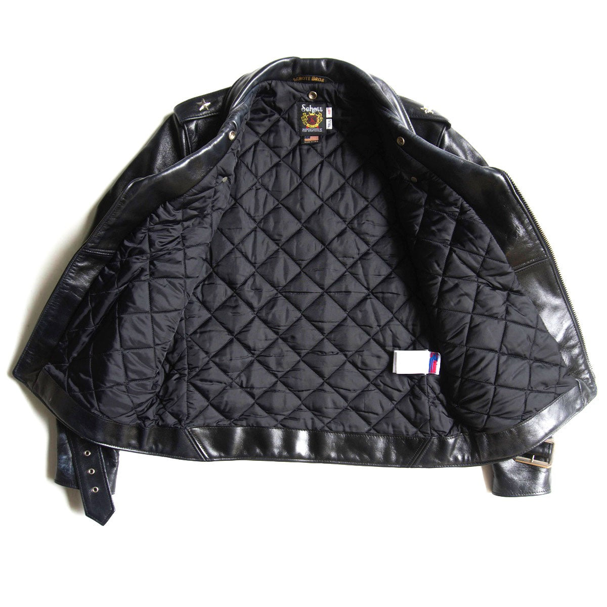 SCHOTT Horsehide One Star Double Rider Jacket Size 40