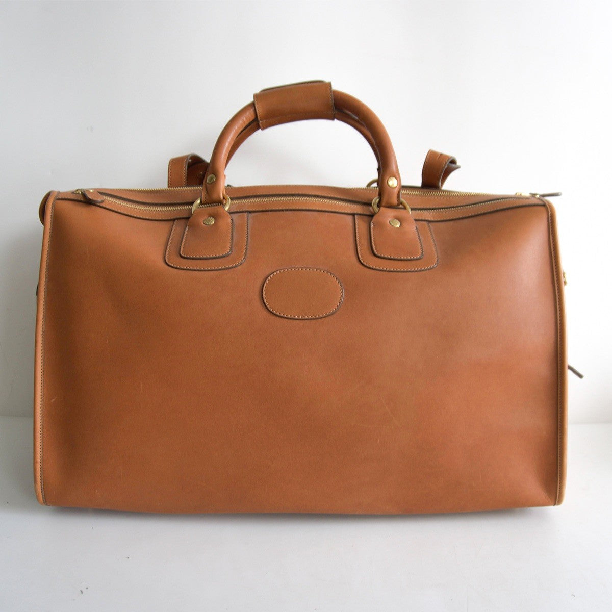GHURKA THE EXPRESS NO.2 All Leather Duffle Bag Size ONE SIZE