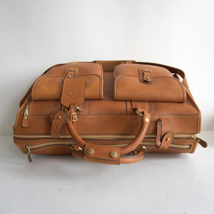GHURKA THE EXPRESS NO.2 All Leather Duffle Bag Size ONE SIZE