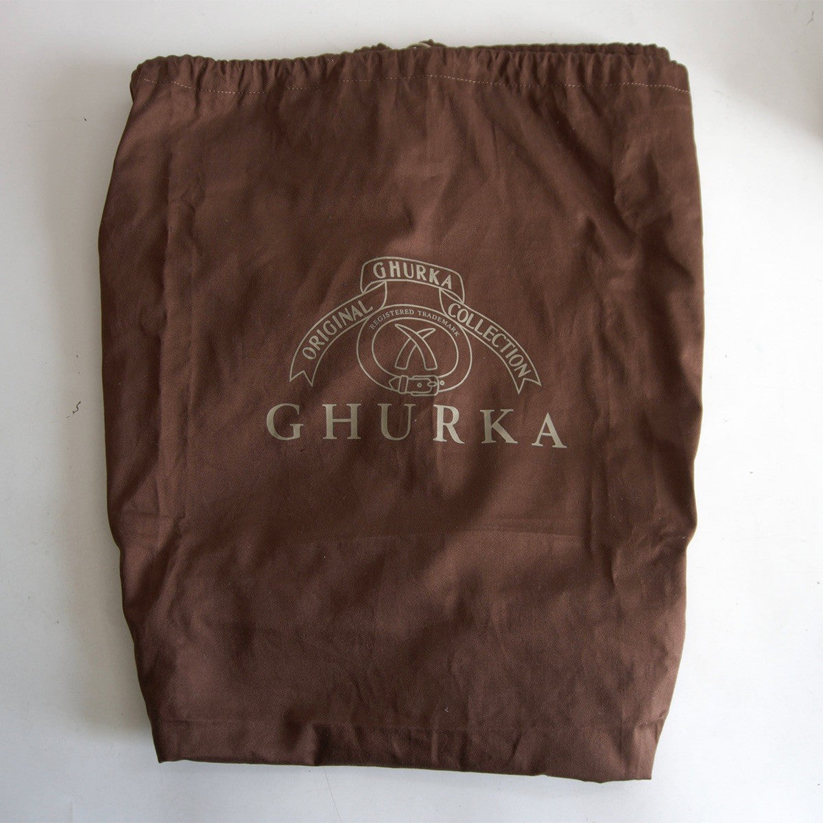 GHURKA THE EXPRESS NO.2 All Leather Duffle Bag Size ONE SIZE