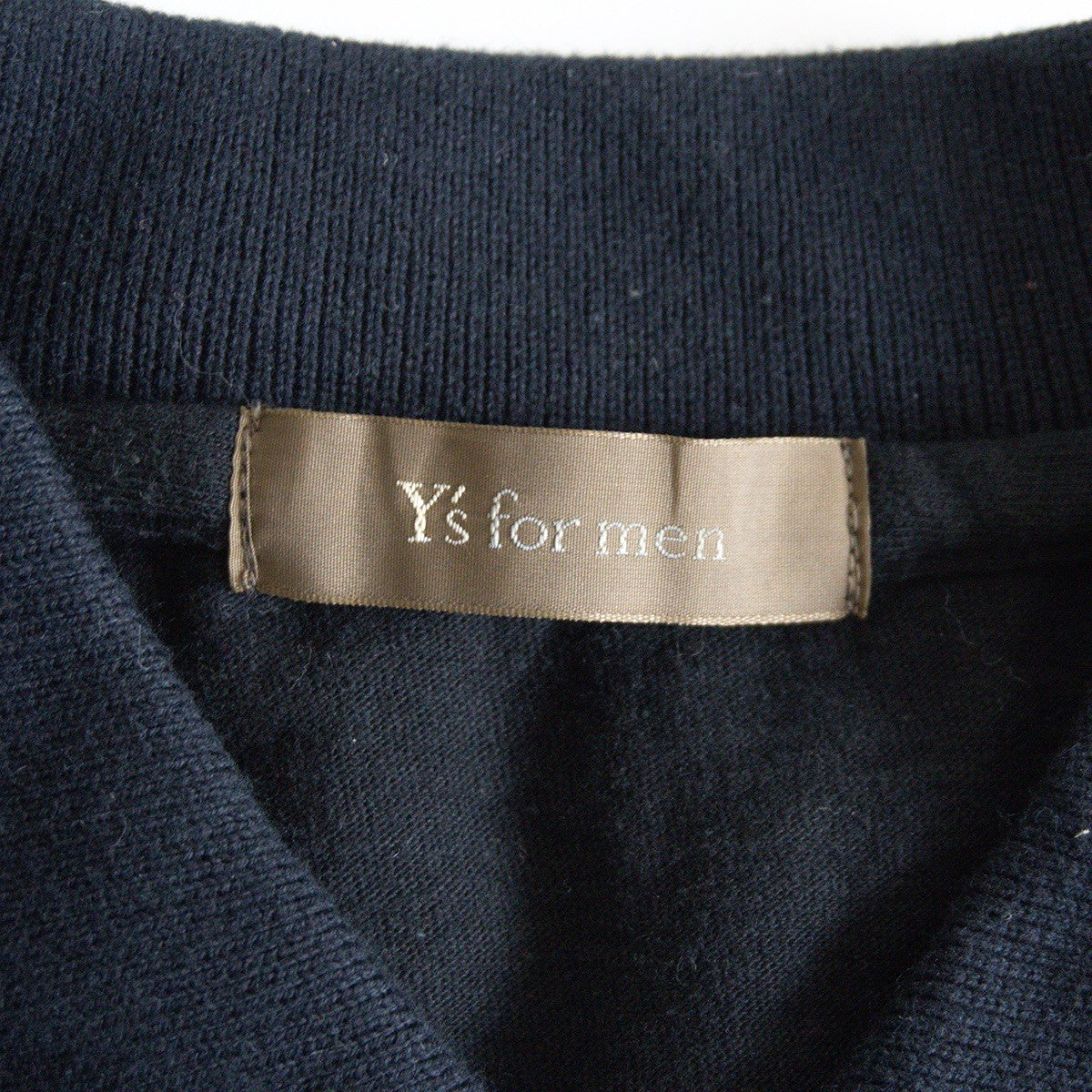 Y's for men Design Polo Shirt Size L