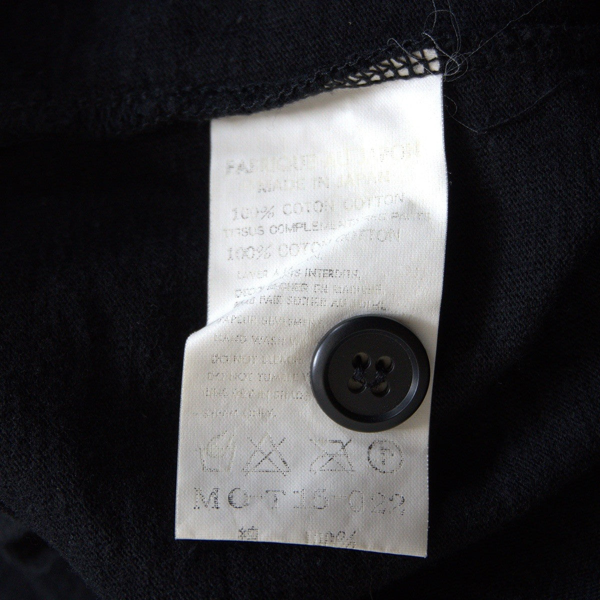 Y's for men Design Polo Shirt Size L
