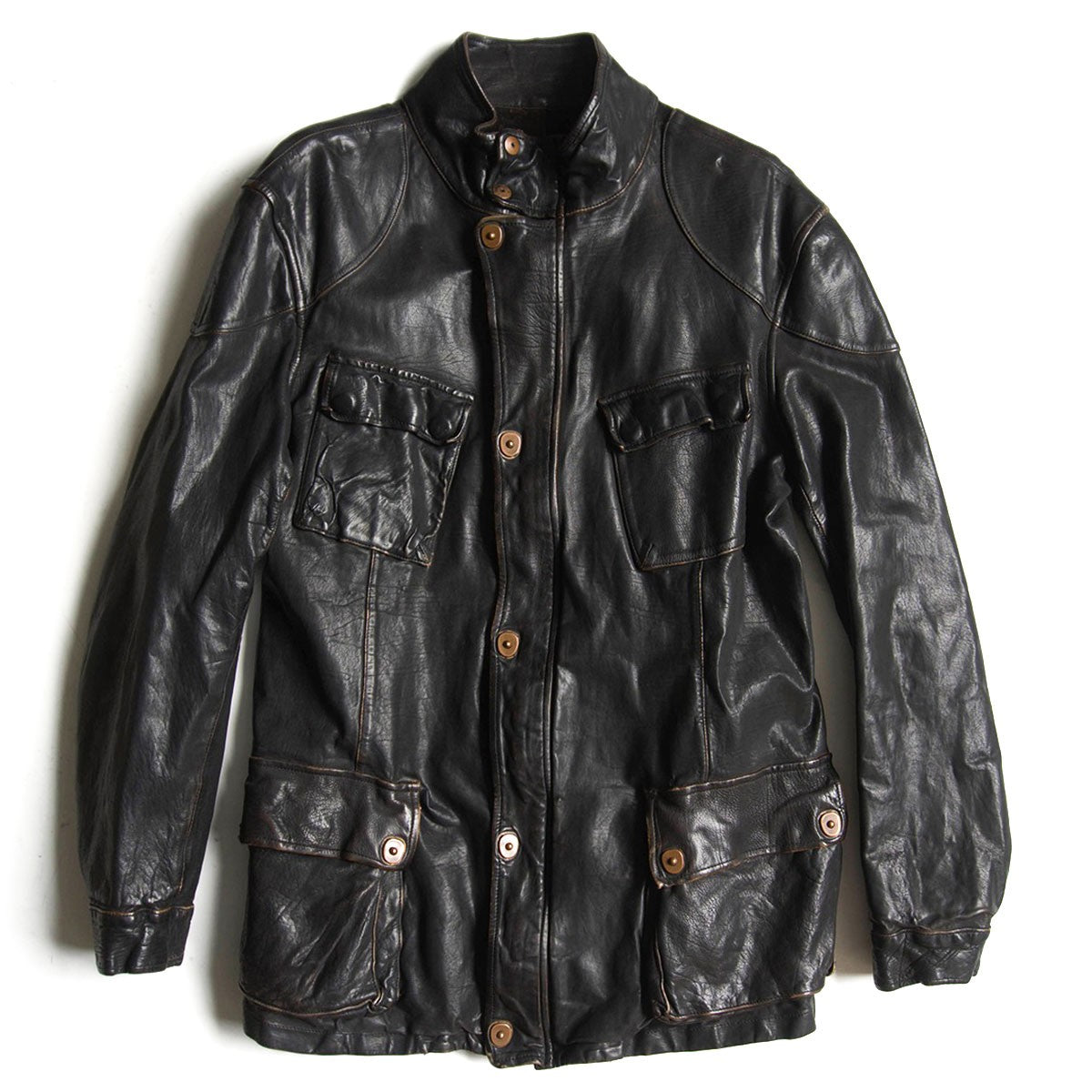ISAMU KATAYAMA BACKLASH German Motorcycle Jacket Size XL