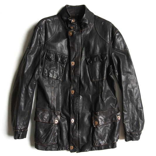 ISAMU KATAYAMA BACKLASH German Motorcycle Jacket Size XL
