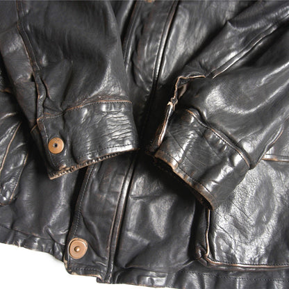 ISAMU KATAYAMA BACKLASH German Motorcycle Jacket Size XL