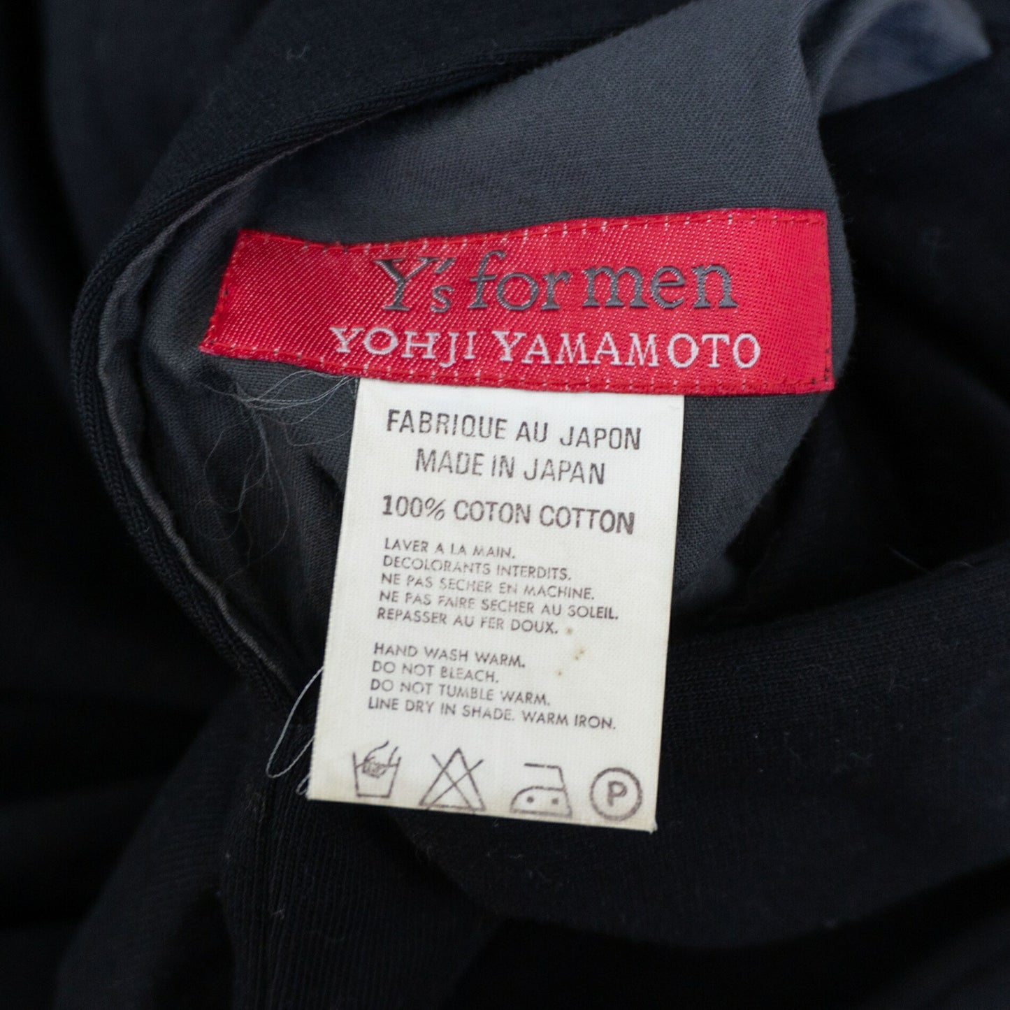 Y's for men Black Easy Slacks Pants Size 32