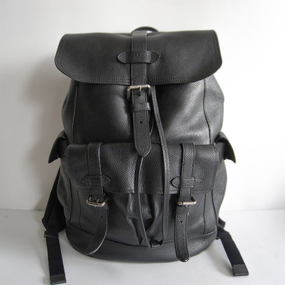 HUDSON COACH F36811 Leather Black Backpack Size ONE SIZE