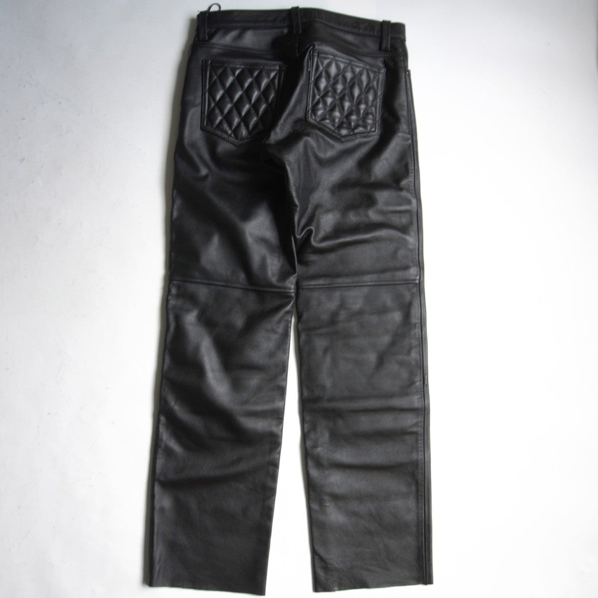 KADOYA EVO PANTS 2 Padded Black Leather Pants Size 33