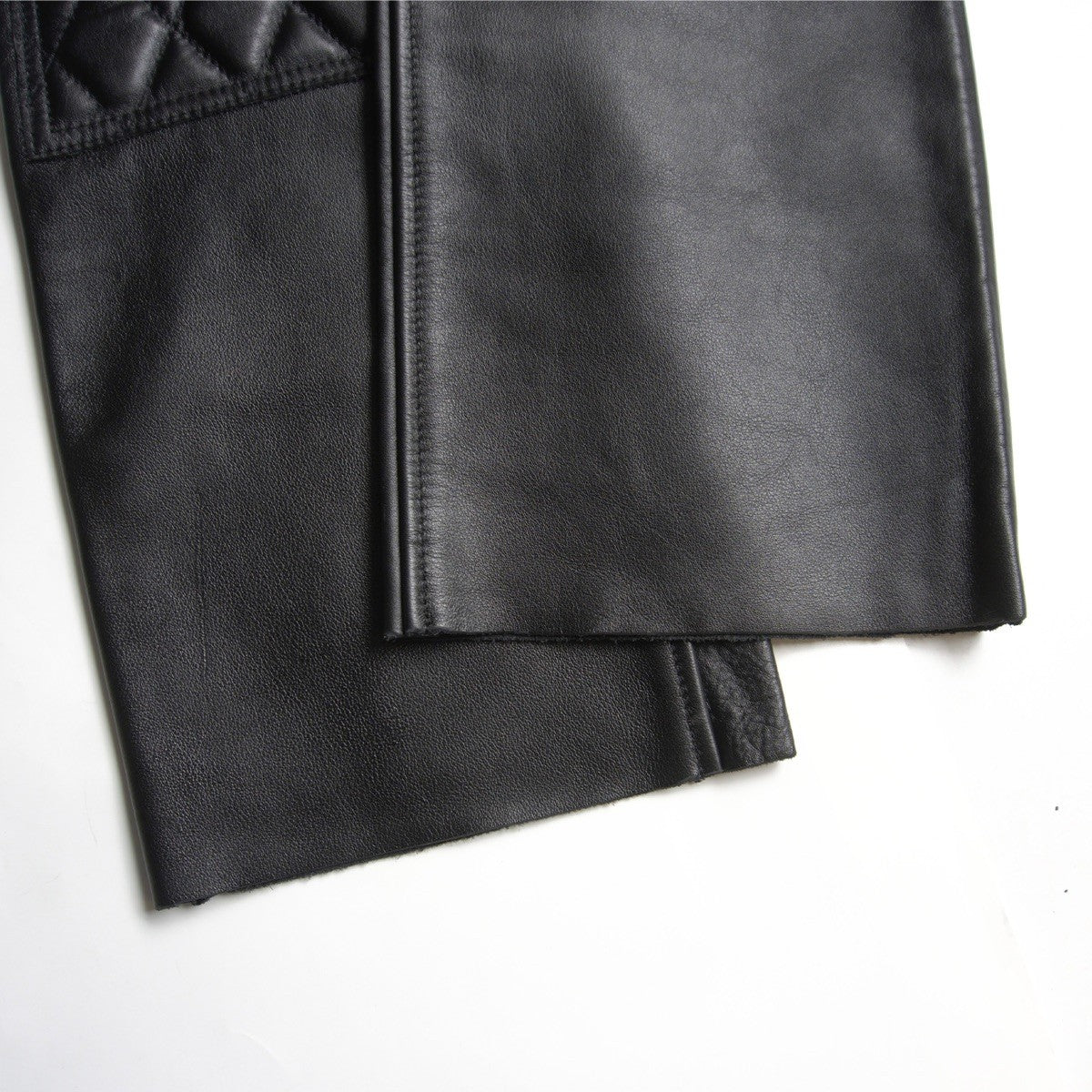 KADOYA EVO PANTS 2 Padded Black Leather Pants Size 33