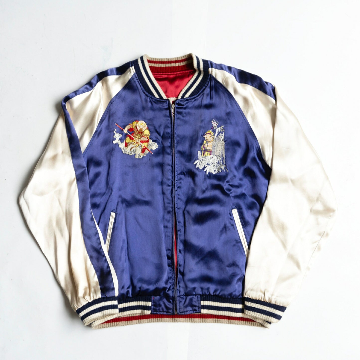 STUDIO D'ARTISAN Pig Embroidery Souvenir Jacket Size LL