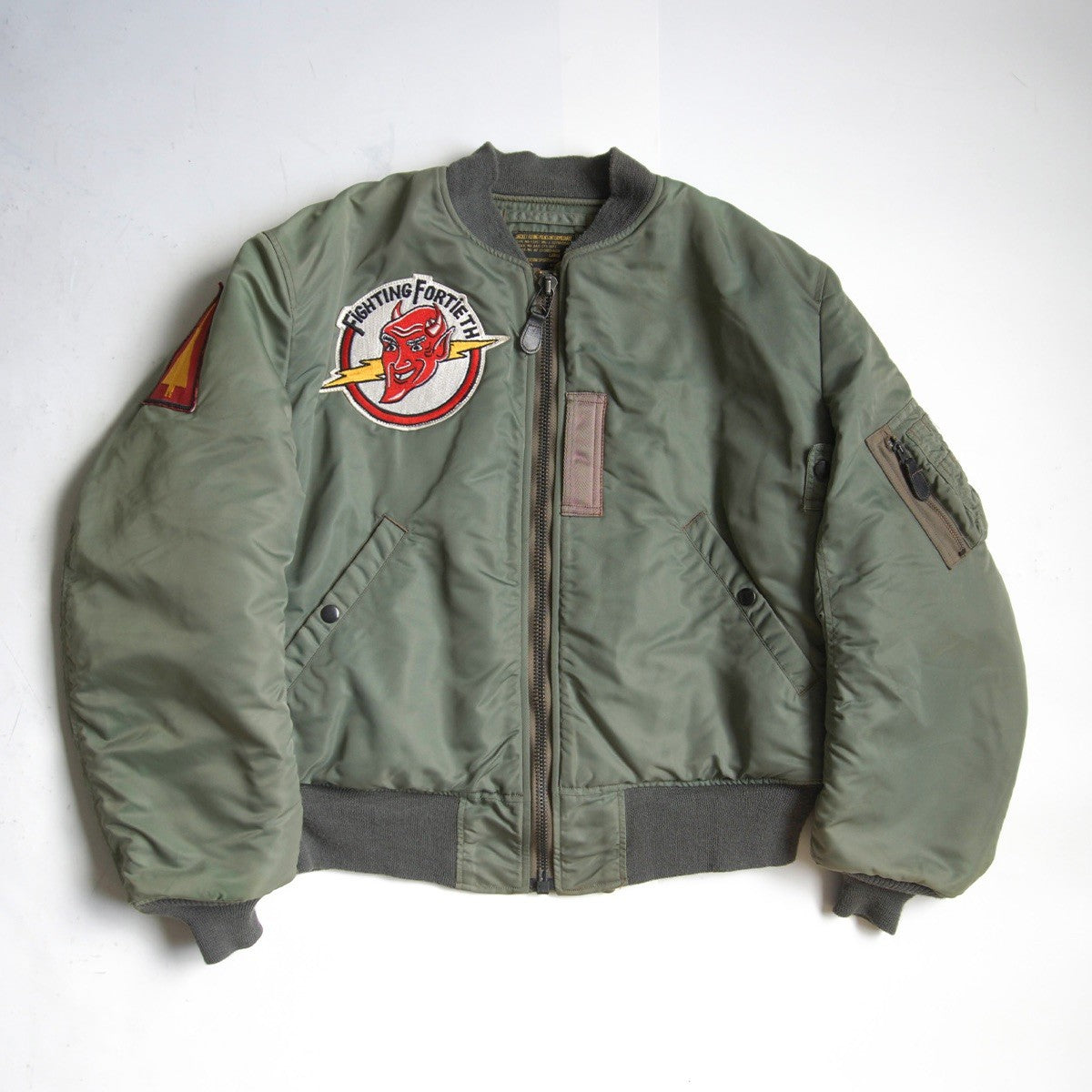 BUZZ RICKSON M-Spec MA-1 Flight Jacket Green Size L