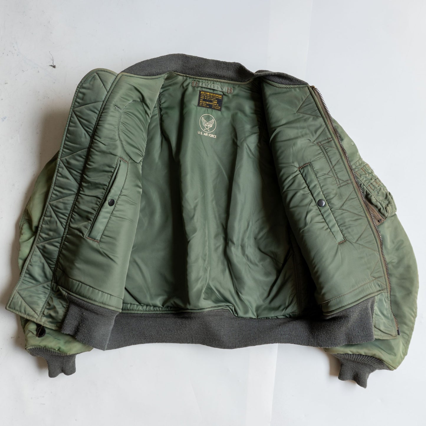 BUZZ RICKSON M-Spec MA-1 Flight Jacket Green Size L