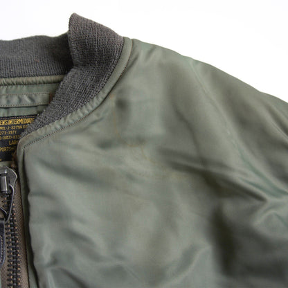 BUZZ RICKSON M-Spec MA-1 Flight Jacket Green Size L