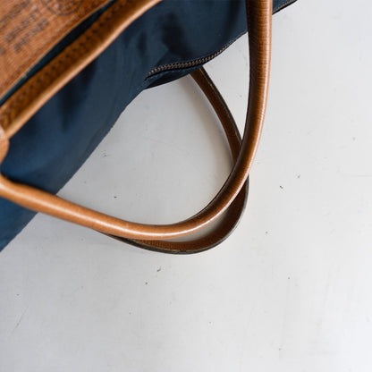 FELISI 9237/2 Nylon Leather Helmet Bag Navy Size ONE SIZE