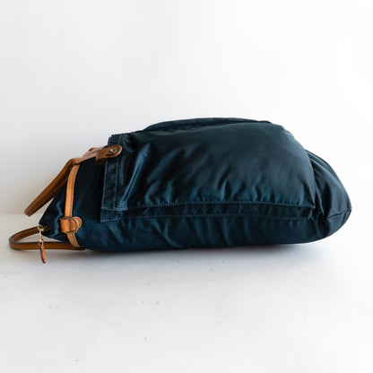 FELISI 9237/2 Nylon Leather Helmet Bag Navy Size ONE SIZE