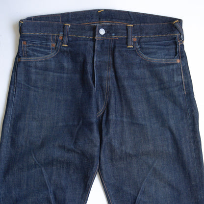 EVISU Lot 2000 Seagull Dark Indigo Jeans Size 35×35