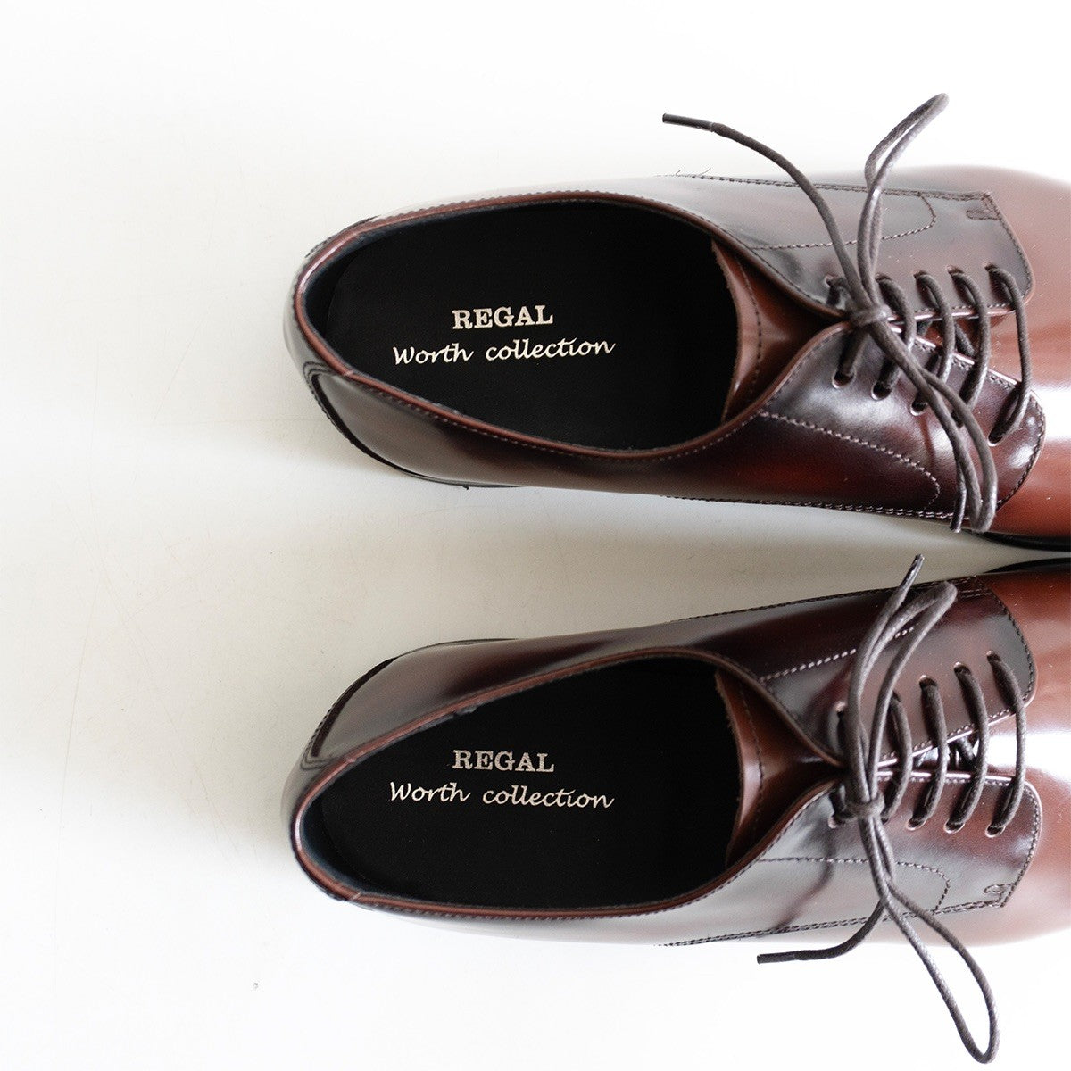 REGAL worth collection Plain Toe Leather Shoes Size 25.5cm