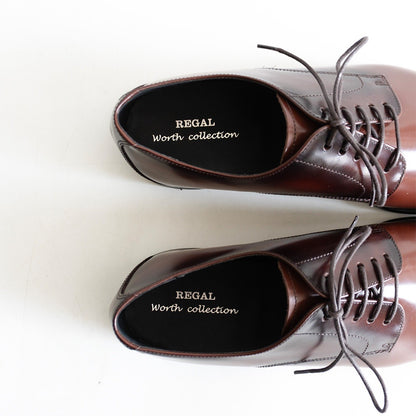 REGAL worth collection Plain Toe Leather Shoes Size 25.5cm