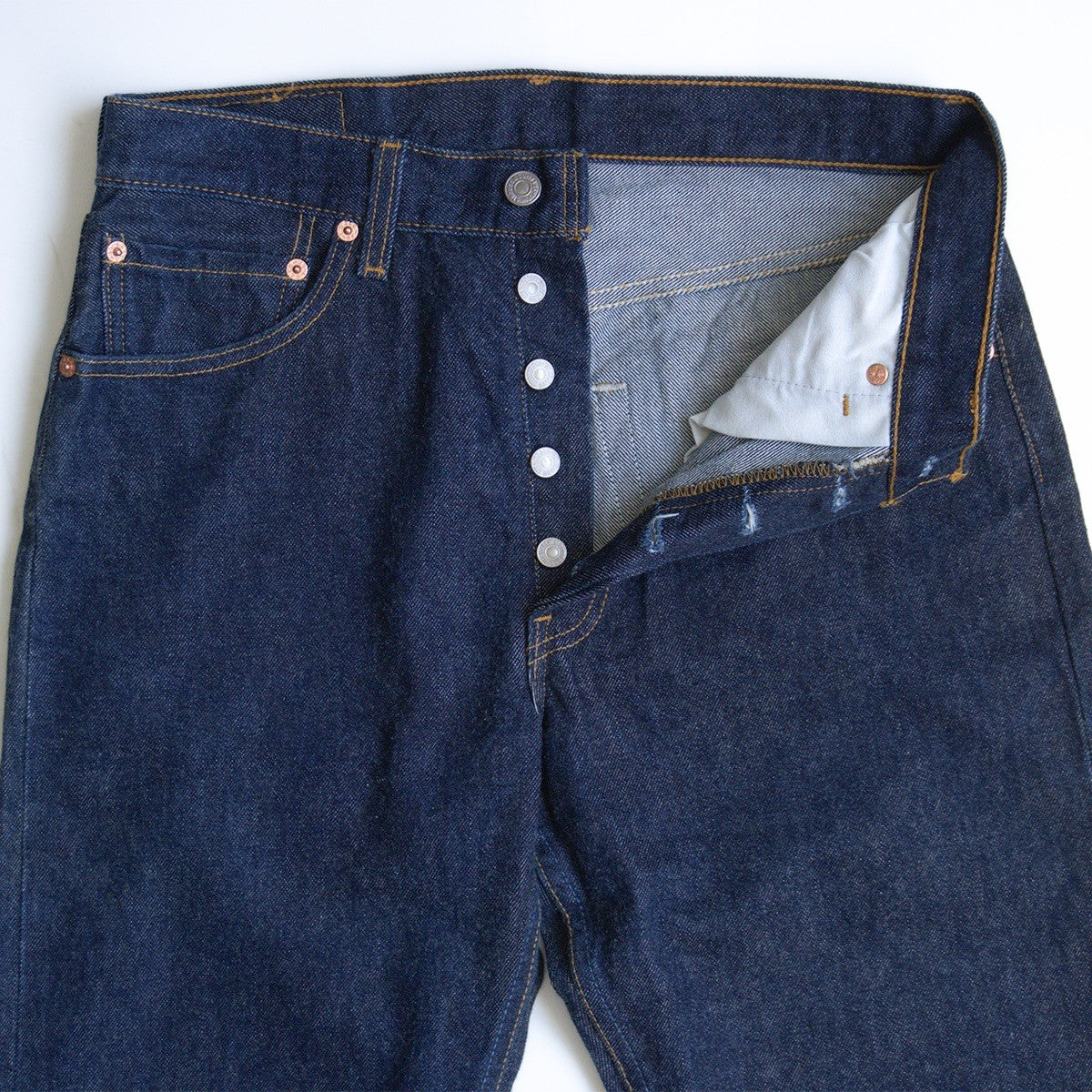 LEVI'S 90s Made in USA 501 Denim Jeans Size 32×36