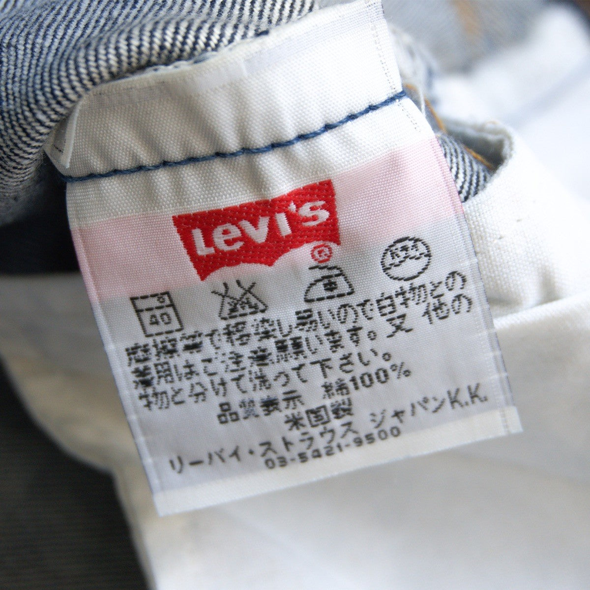 LEVI'S 90s Made in USA 501 Denim Jeans Size 32×36