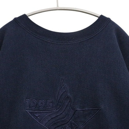 CHAMPION 90s Reverse Weave Sweatshirt Navy Size XL