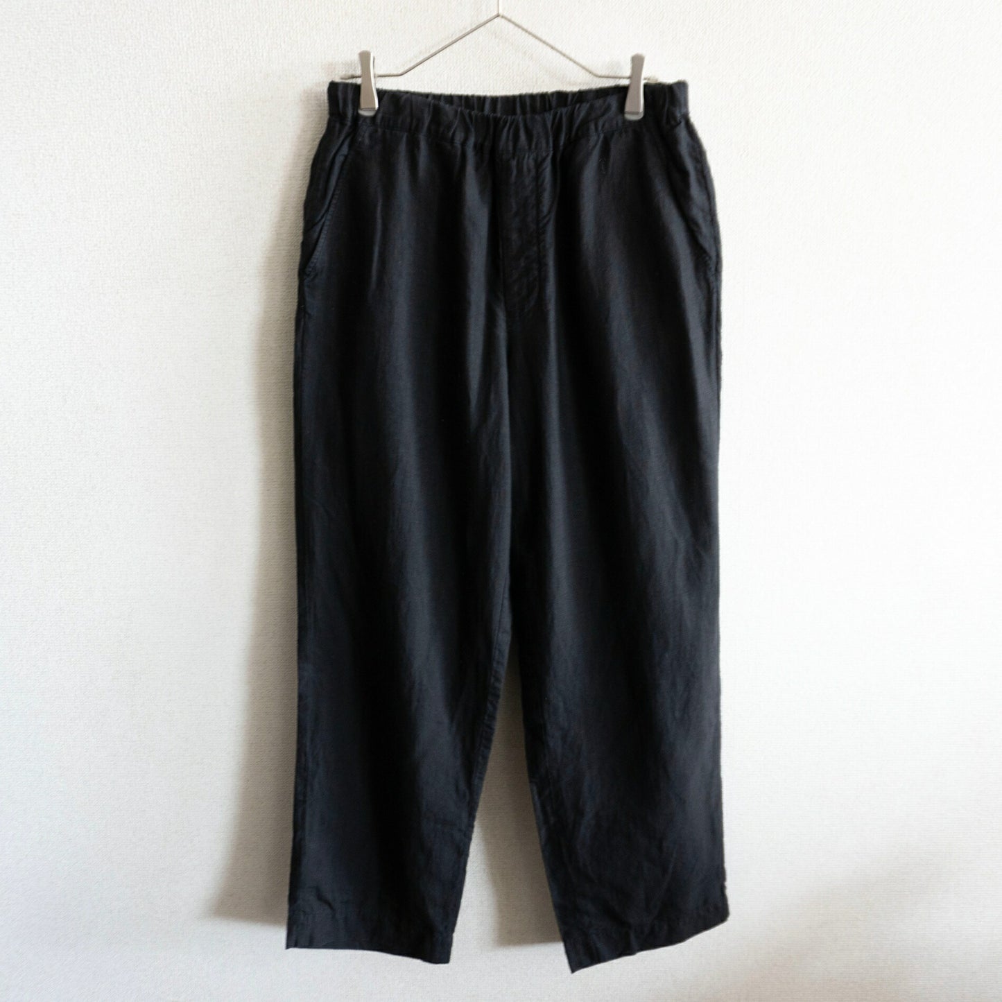ARTS&SCIENCE Linen Easy Pants Black Size 4