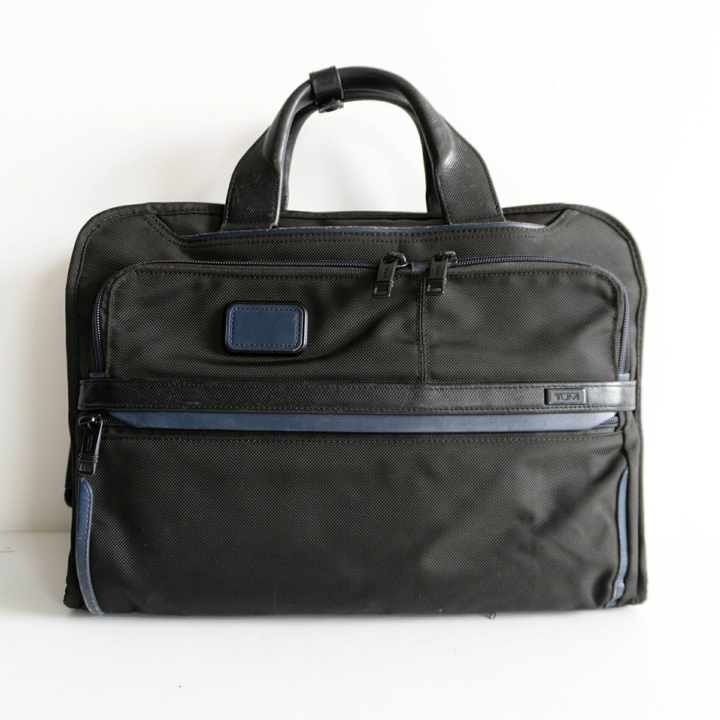 TUMI ALPHA3 Ballistic Nylon Business Bag Black Size ONE SIZE