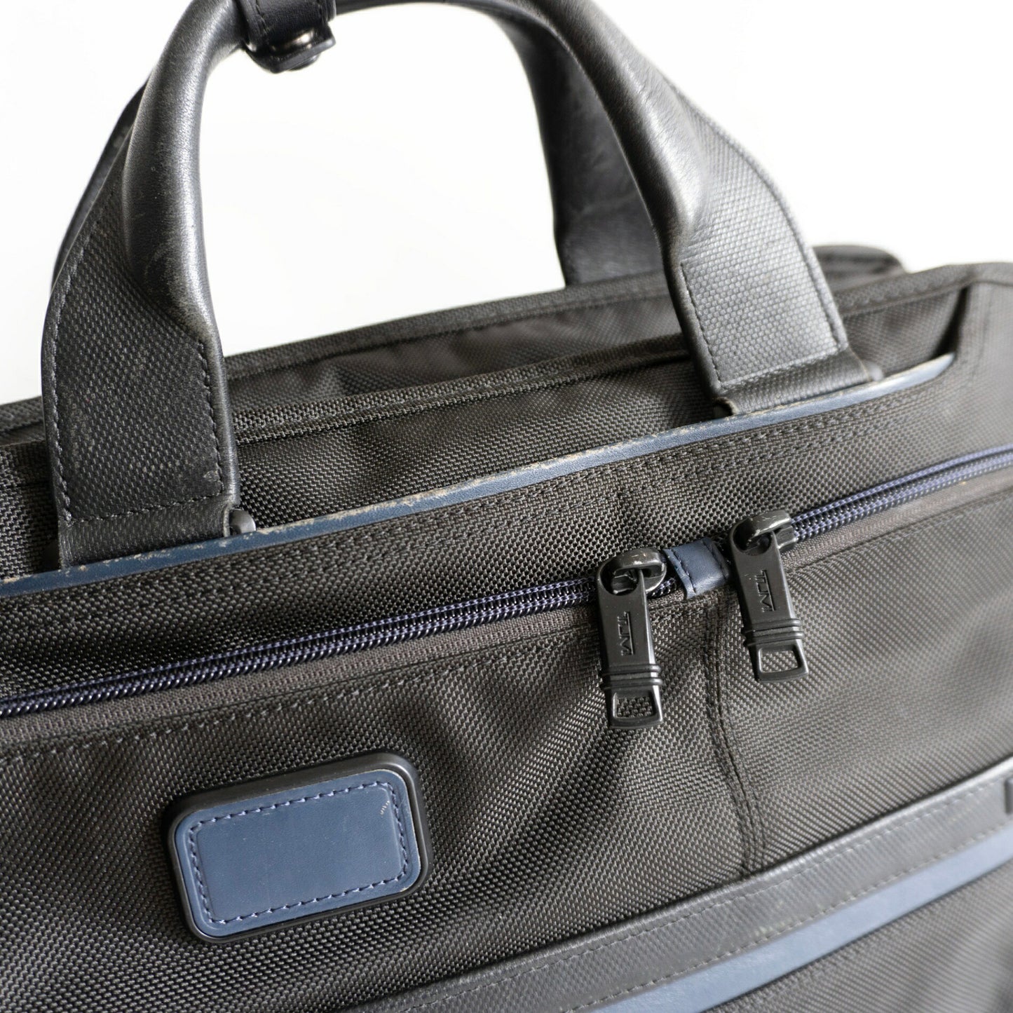 TUMI ALPHA3 Ballistic Nylon Business Bag Black Size ONE SIZE