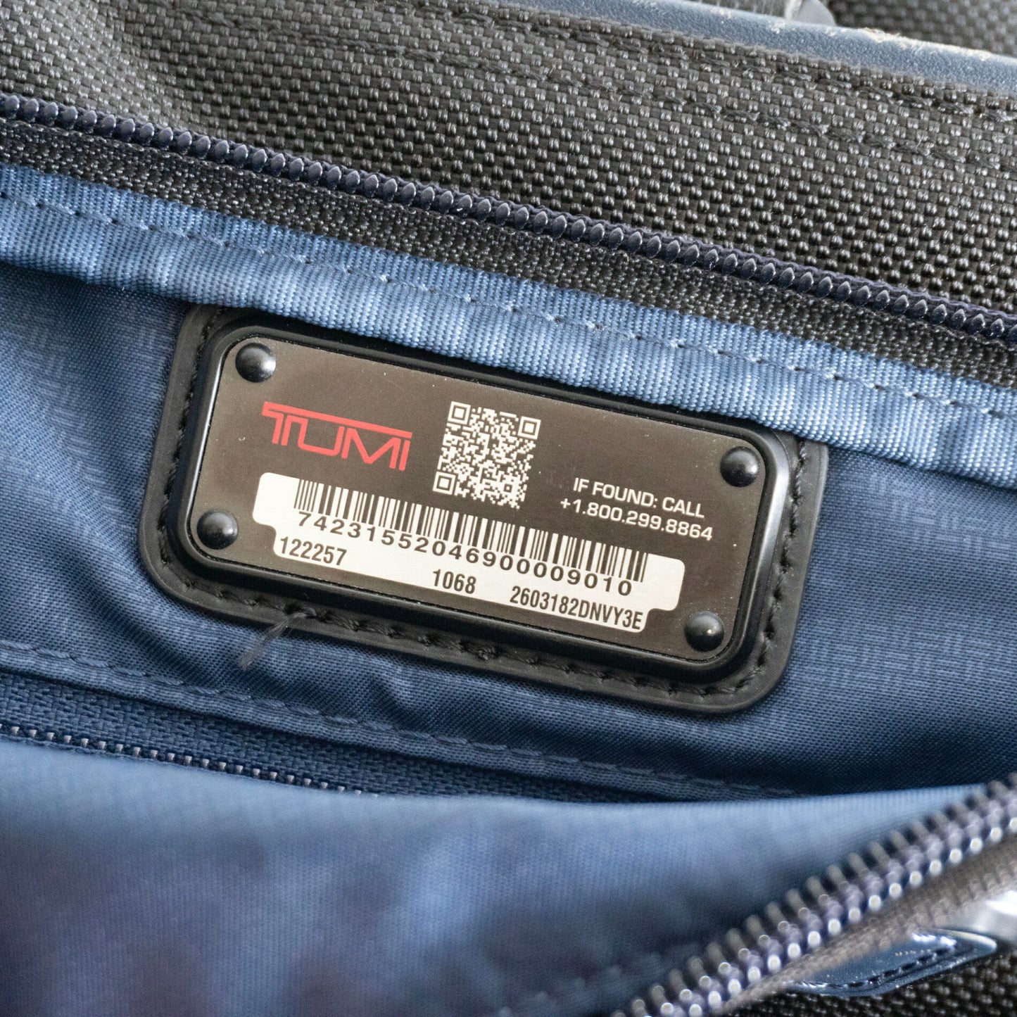 TUMI ALPHA3 Ballistic Nylon Business Bag Black Size ONE SIZE