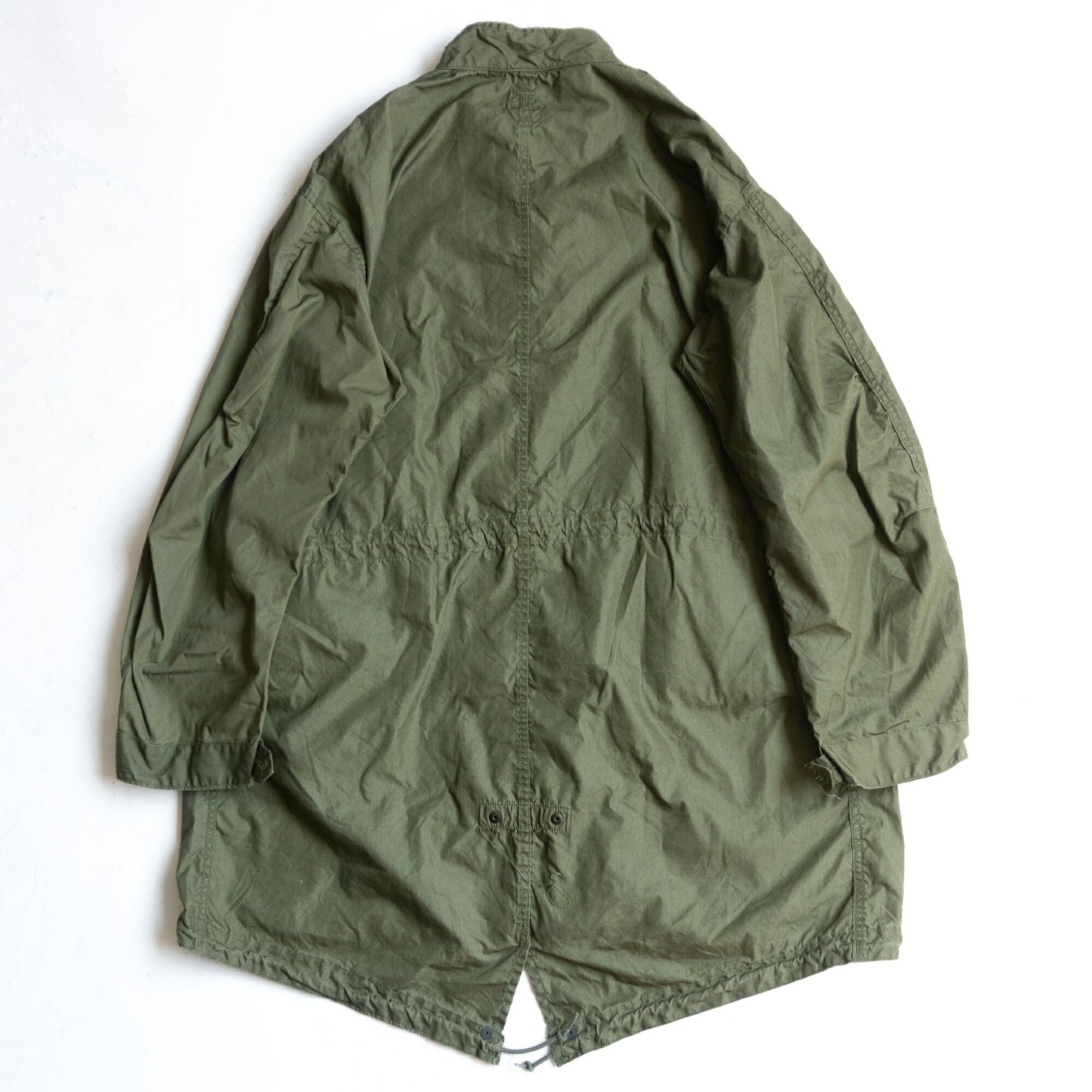 US ARMY 60s M-65 Fishtail Mods Coat Aluminum Zip Size S