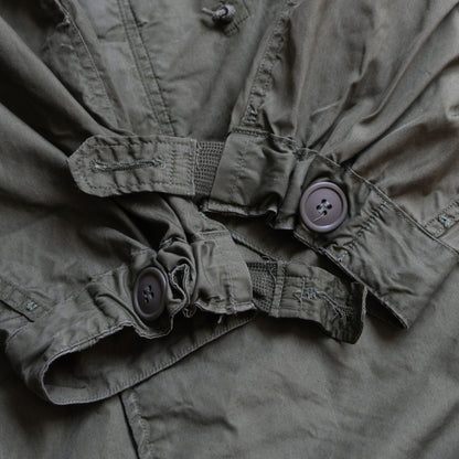 US ARMY 60s M-65 Fishtail Mods Coat Aluminum Zip Size S