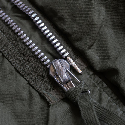 US ARMY 60s M-65 Fishtail Mods Coat Aluminum Zip Size S