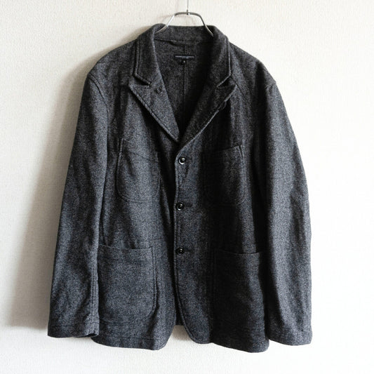 Engineered Garments Tweed Wool Bedford Jacket Gray Size S